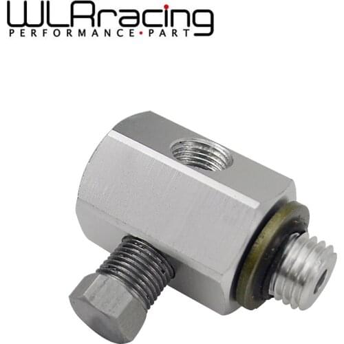 WLR RACING - For BMW 3 Series E30 E36 3 Port Oil Pressure Temperature Gauge Adaptor T Piece WLR-OGA01