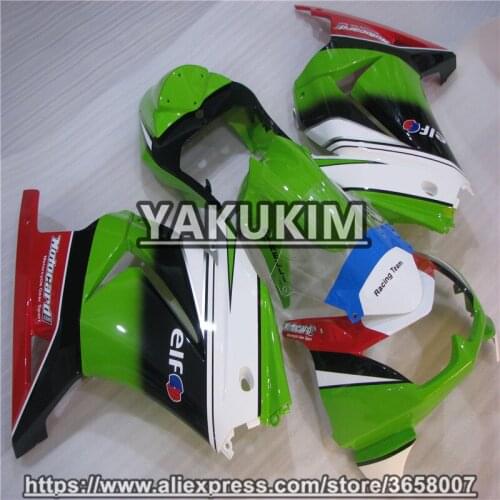 YAKUKIM ABS Injection Fairing Kits For Kawasaki NINJA EX250 08-12 Year 2008 2009 2010 2011 2012 EX250 08 09 10 11 12 Fairing New