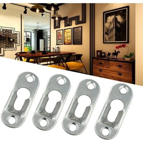 Mirror Painting Hanging Piece Mirror Hook Connecting Piece Plate Hanging Hardware Iron Furniture Accessories T7D3