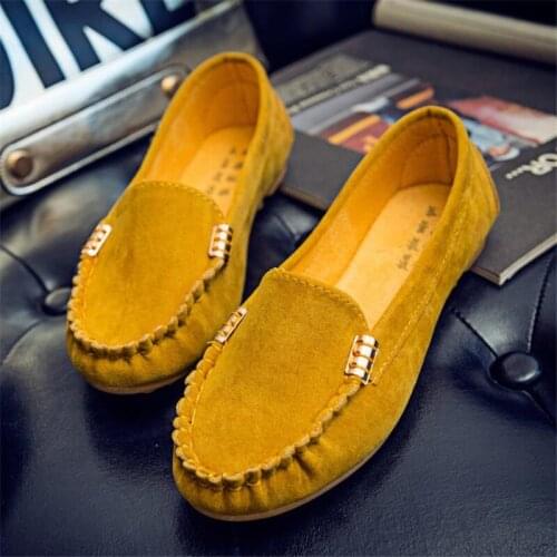 2021 Women Casual Flat Shoes Spring Autumn Flat Loafer Women Shoes Slips Soft Round Toe Denim Flats Jeans Shoes Plus Size