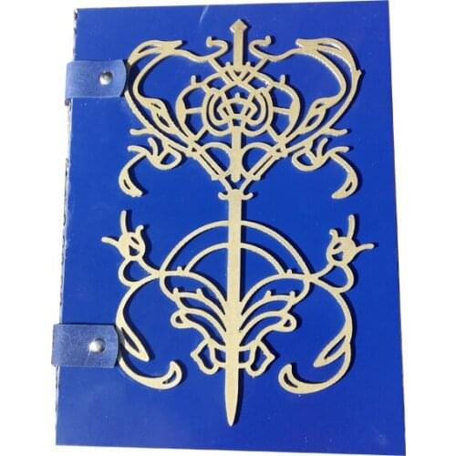 2021 Genshin Impact Cosplay Props Chinese Anime Figue Lisa Minz Book Type Weapon Hand Accessories for Women Men Costumes Prop