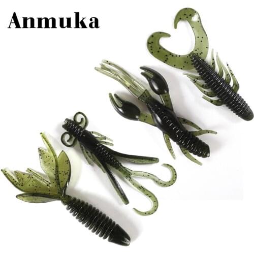 4PCS Lure Fishing Bait 2g Fake Bait Fishing Insect Shaped Fake Fishing Lure of Crayfish Ghost Shrimp Sea Tackle Accessory