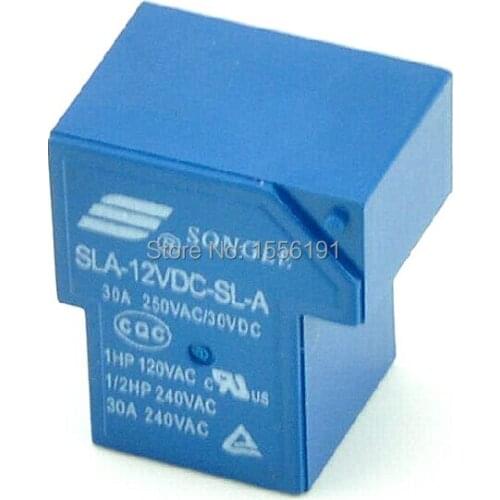 5PCS 4Pin 12V T90 The relay SLA-12VDC-SL-A The New and original Relay