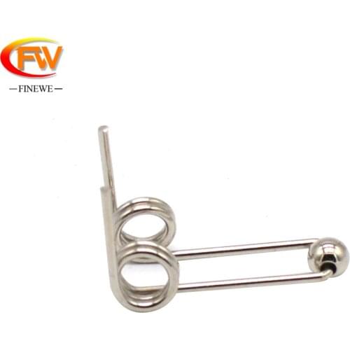 FINEWE 4pcs/lot perm rod accessories torsion spring 24mm/26mm/28mm