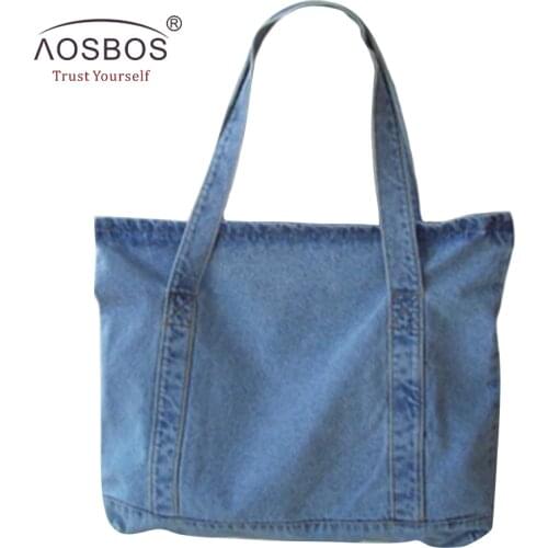 Aosbos Blue Women's Bags