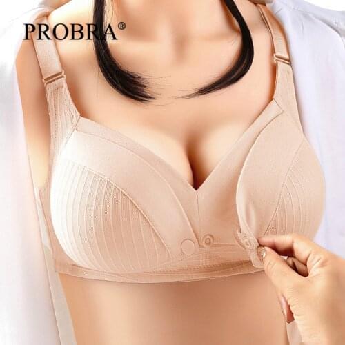 Wireless Maternity Nursing Bra Suit Womens Breastfeeding Pregnancy Allaitement Baby For Cotton Top Feeding Underwear Sets Soft