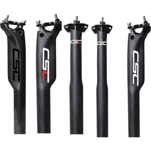 CSC full carbon fiber bicycle seat post / seatpost / bicycle seat Bike seat Tube 27.2/30.8/31.6