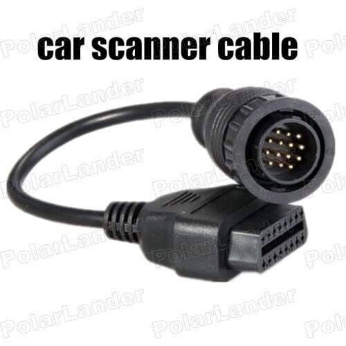 For M-ercedes for B-enz for S-printer for V-W for V-an OBD OBD2 Diagnostic Scanner 14 Pin to 16 Pin