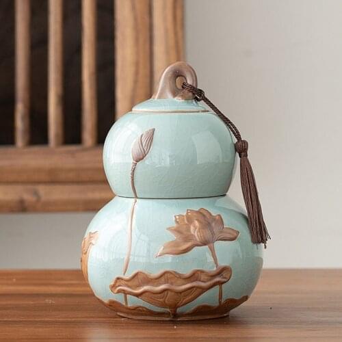 Double Layer Tea Can Chinese Style Tea Can Suitable For Different Kinds Of Tea Non Woven Cloth Covered Tea Can Good Sealing