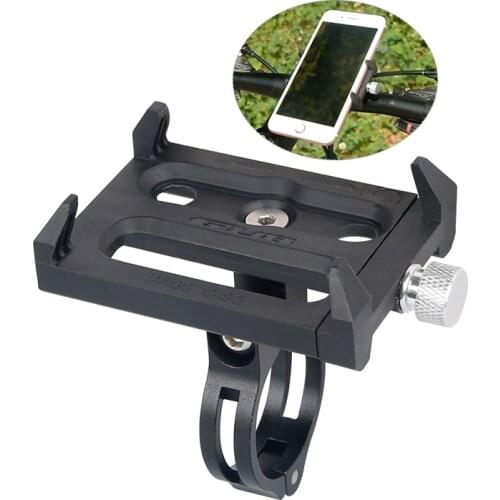 GUB G-83 Bicycle Handlebar Rack Width 5.6-10CM Adjustable Holder Support Stand for Phone Mount Nylon PA66 Base Alloy Bracket