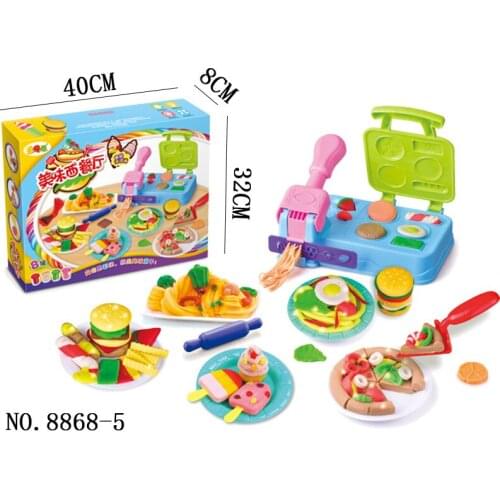 Chinese noodle and noodle machine DIY ice cream machine playhouse toys 3d colored clay childrens clay colored rubber present