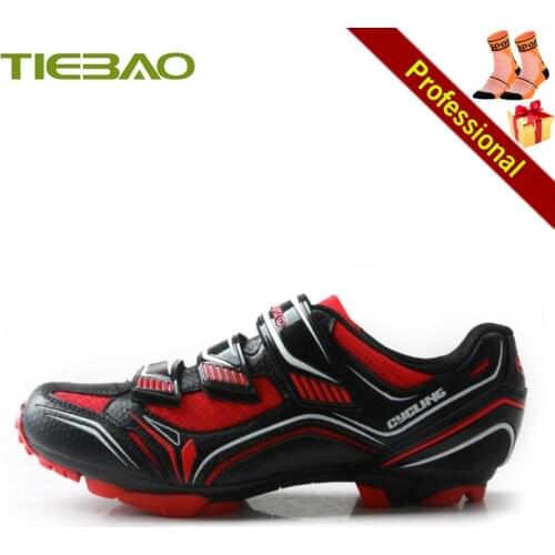 Tiebao Mountain Bike Shoes Men Women Sapato Ciclismo Athletic MTB Cycling Sneakers Breathbale Self-locking Riding Bicycle Shoes