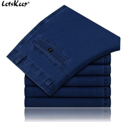 LetsKeep Men's Classic Jeans