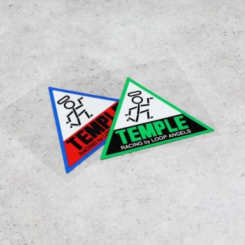 LuLuSticker#094 12x9.7cm Japan DRIFTING Sticker OSAKA JDM TEMPLE Racing by LOOP ANGELS Reflective Safety Car Stickers and Decals