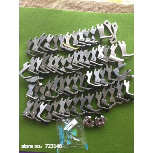Industrial Sewing Machine 60 Presser Foot Set for Brother Juki for Mitsubishi Nakajima Rex for Seiko Singer Siruba Taiko Toyota