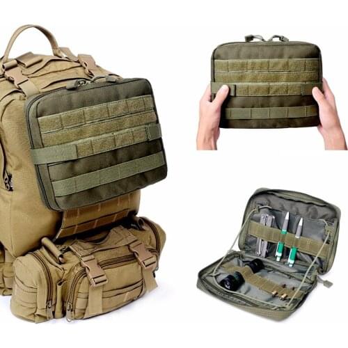 Hot Military Tactical Molle Medical First Aid Pouch Outdoor Sport Nylon Multifunction Backpack Accessory Army Hunting Tool Bag