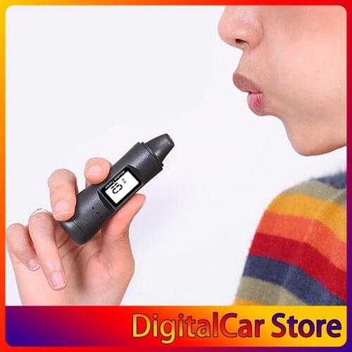 Portable Car Alcohol Tester Household Car Blowing Breath Alcohol Tester Drinking Mini Size Alcohol Testing Equipment