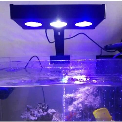 30W LED Full Spectrum Marine reef tank Indoor Aquarium Light Saltwater Lighting with Touch Control for Coral Reef Fish Tank