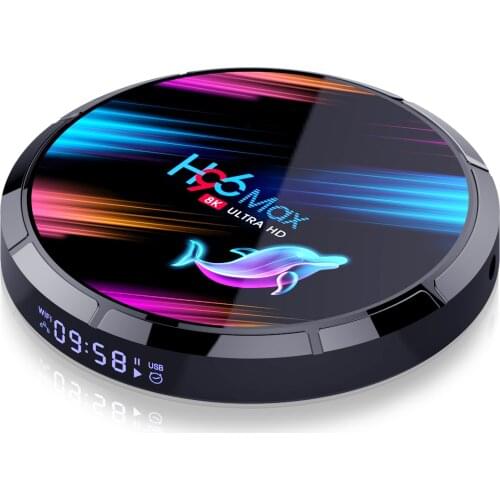 50PCS/LOT H96 Max X3 TV BOX Android 9.0 Amlogic S905X3 4GB 128GB/64GB/32GB 2.4G&5G Wifi BT 1000M 8K Set top box PK X96 Max AIR