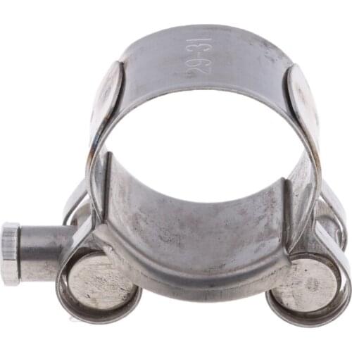 Motorcycle Motorbike Exhaust Muffler Pipe Turbo Clip Clamp 29-31mm & 26-28mm