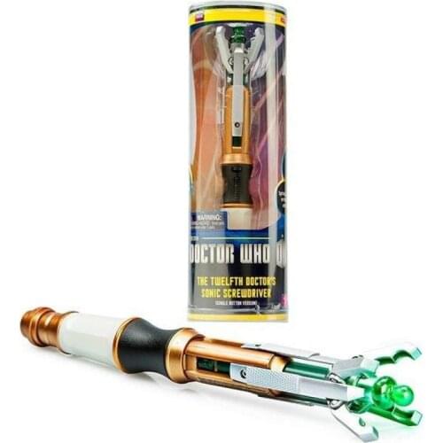 Doctor Who 12th Sonic Screwdriver Lighting Sounding Stretch Out and Draw Back Figure