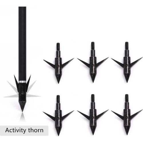 6/12/24 Pcs Archery Hunting Fishing Arrowhead Carbon Arrow Tips Boardhead Points Hunting Beast Accessories