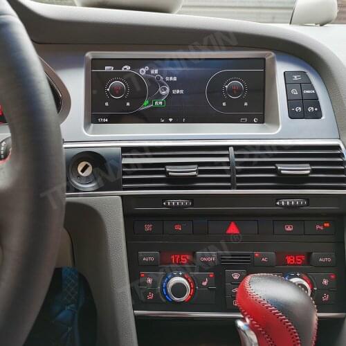 For Audi A6 2006-2012 Android 10 8+128 Car DVD Player GPS Navigation Auto Stereo Multimedia Player Head Unit Radio Tape Carplay