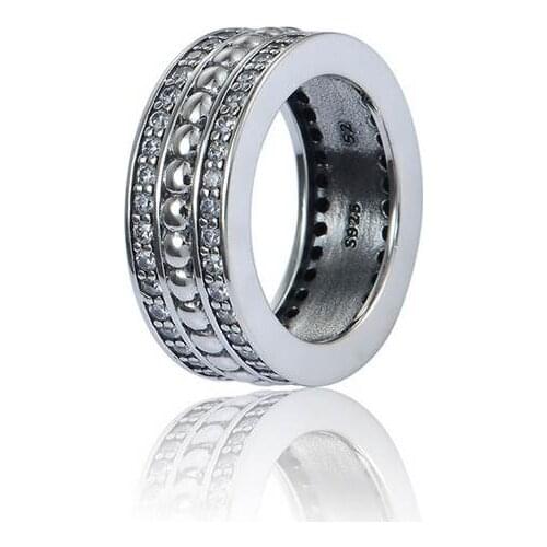 Brand Rings For Women Authentic 925 sterling silver jewelry anillos wedding rings 925 silver ring fine jewelry RIP165