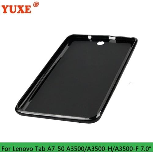 Tablet Case For Lenovo Tab A7-50 A3500 7.0" A3500-F A3500-H A3500-HV 7.0 inch Funda Back TPU Silicone Anti-Drop Cover