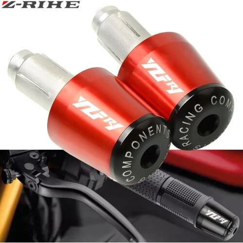 For Yamaha R1 YZF-R1 YZFR1 YZF R1 1998-2015 2016 2017 Motorcycle Accessories 7/8" 22MM Handlebar Hand Grips Handle Bar End Cap