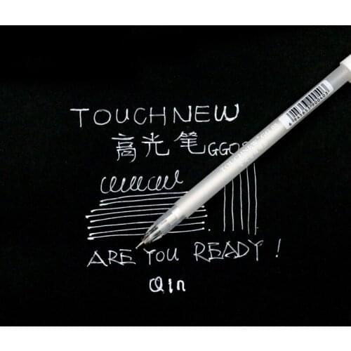 Marker Highlighter Black Paper Highlighter 0.8mm