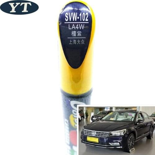 Car scratch repair pen, auto painting pen PURPLE color for volkswagen polo golf 6,7 touran passat tiguan CC ,car painting pen