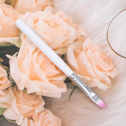 Nail Art UV Gel Brush Pen UV Gel Nail Art Builder Flat Painting Drawing Carving Pen Nail Extension Builder Painting Brush