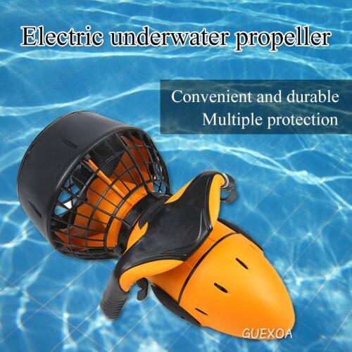 Hand-held electric underwater propeller/diving assisted snorkeling propeller/small booster/portable diving underwater propeller