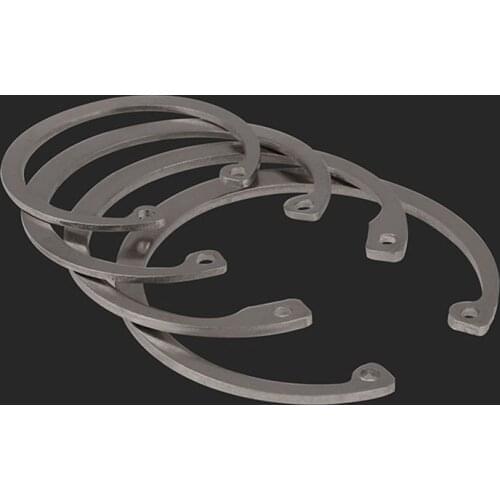 HOONGKAI 304 Stainless Steel Circlips For A Hole Retaining Ring Bearing Hole Snap Ring Clamp Ring M8 M9 M10 M11 M12 M13-M75