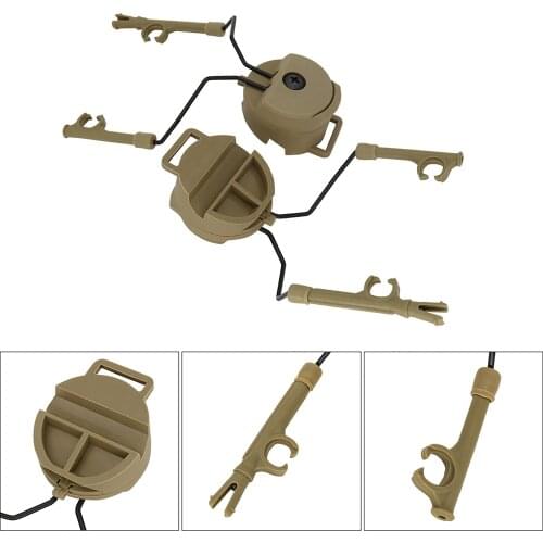 Peltor Comtac tactical headset ARC rail adapter for COMTAC I II III shooting headset