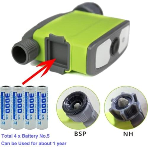 Water Timer Hose Faucet Timer Outdoor Battery Operated Water Flow Meter Automatic Watering Sprinkler System Smart Home