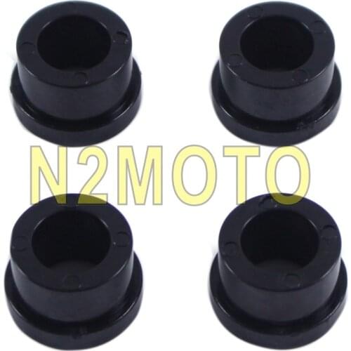 Black Red Motorcycle 4pcs Handlebar Bushing 56161-83A Riser Insert Replacement for Harley Touring FLH FLHT Trike 1984-2016