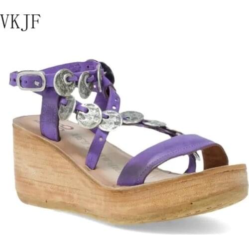 Women Platform Sandals Open Toe Gladiator Flat Shoes with Comfortable Plus Size Summer Sandals for Women 2021