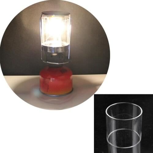Replacement Gas Lantern Lampshade, Glass Cover for Camping Tent Kerosene