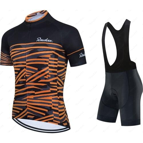 2021 Men Cycling Jersey Set New Team Summer Bicycle Cycling Clothes Outdoor Mountain Bike Sports Set Sunproof Suit Mtb Ciclismo
