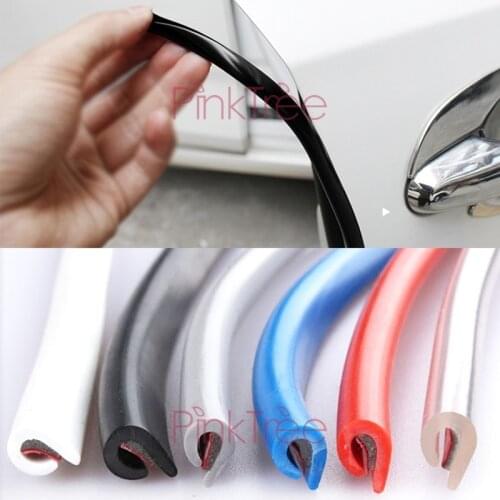 Accessories For Toyota Land Cruiser LC 200 100 FJ200 FJ100 5 10 Meter Rear Trunk Bumper Door Moulding Strips White Black Red