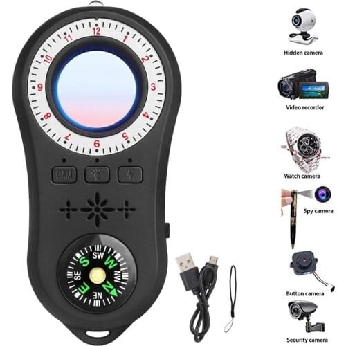Anti Spy Surveillance Camera Detector Wireless Signal Anti-covert Camera Finder Signal Lens RF Tracker Detect Wireless Products