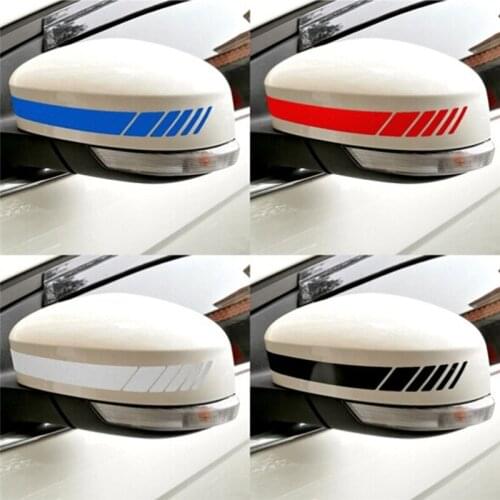 Car Stickers Reflective Vinyl Rearview Mirror Decals DIY Exterior Accessories