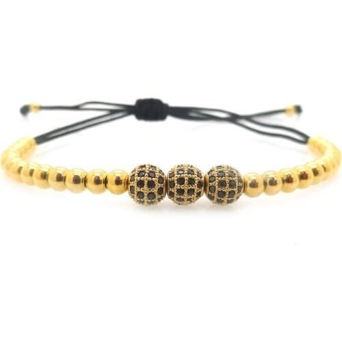 Famous Anil Arjandas bracelet 8mm Crystal Stainless Steel Beads Bracelet Popular Men Women Bracelet Jewelry