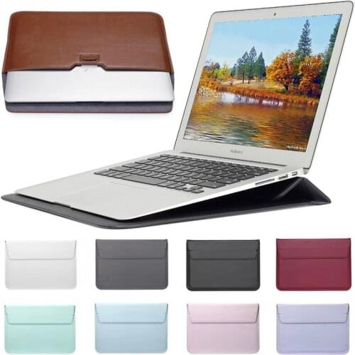 For 13 14 14.1 15.6 inch HUAWEI MateBook 14 D14 D15 D15.6 Laptop PU Sleeve Bag For Huawei HONOR MagicBook X 14 15 Notebook Case