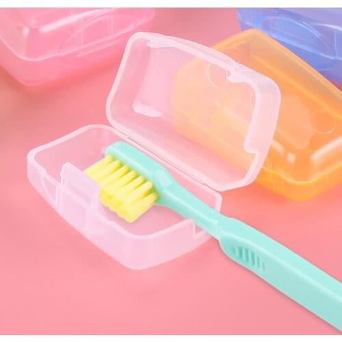 5Pcs Portable Toothbrush Cover Case Travel Hiking Camping Tooth Brush Cap Protective Sleeve Toothbrush Holder Protect Bathroom