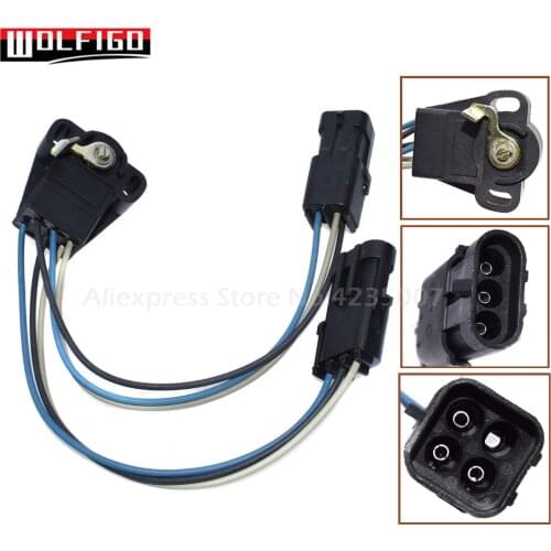 WOLFIGO New Throttle Position Sensor TPS 5S5212 For Jeep Cherokee Comanche Wagoneer 1987-1990 33003390 33004650 8933003390