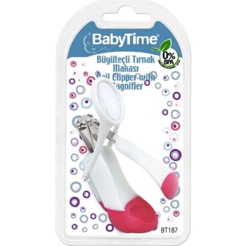 Baby Time With Magnifier Nail Clipper