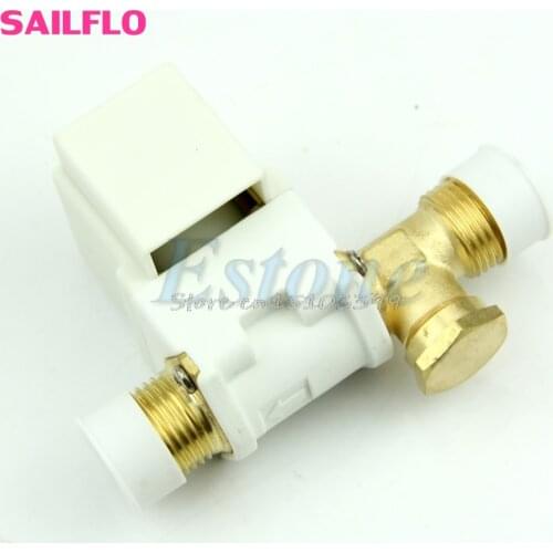 AC 220V 1/2" Electric Solenoid Valve For Water Air N/C Normally Closed New G08 Whosale&DropShip